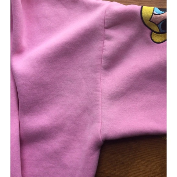 Dolls Kill Power Puff Girls Sweatshirt Pink M/L Cartoon Network Graphic Pullover - Picture 14 of 14